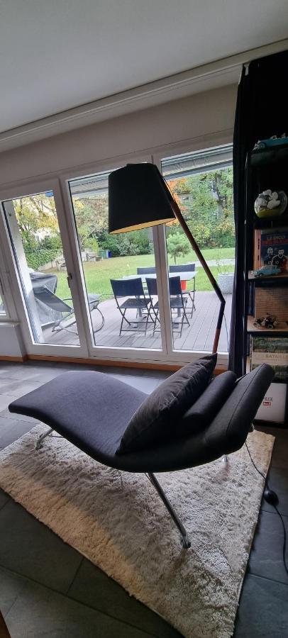 Appartement Avec Terrasse Sion Exteriör bild